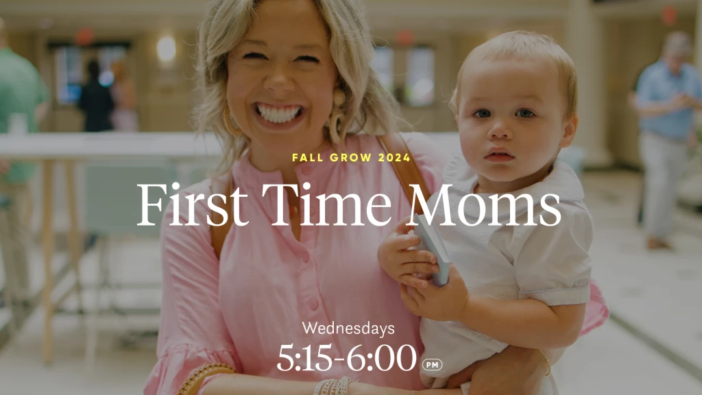 first time moms: wednesdays 5:15 - 6 pm